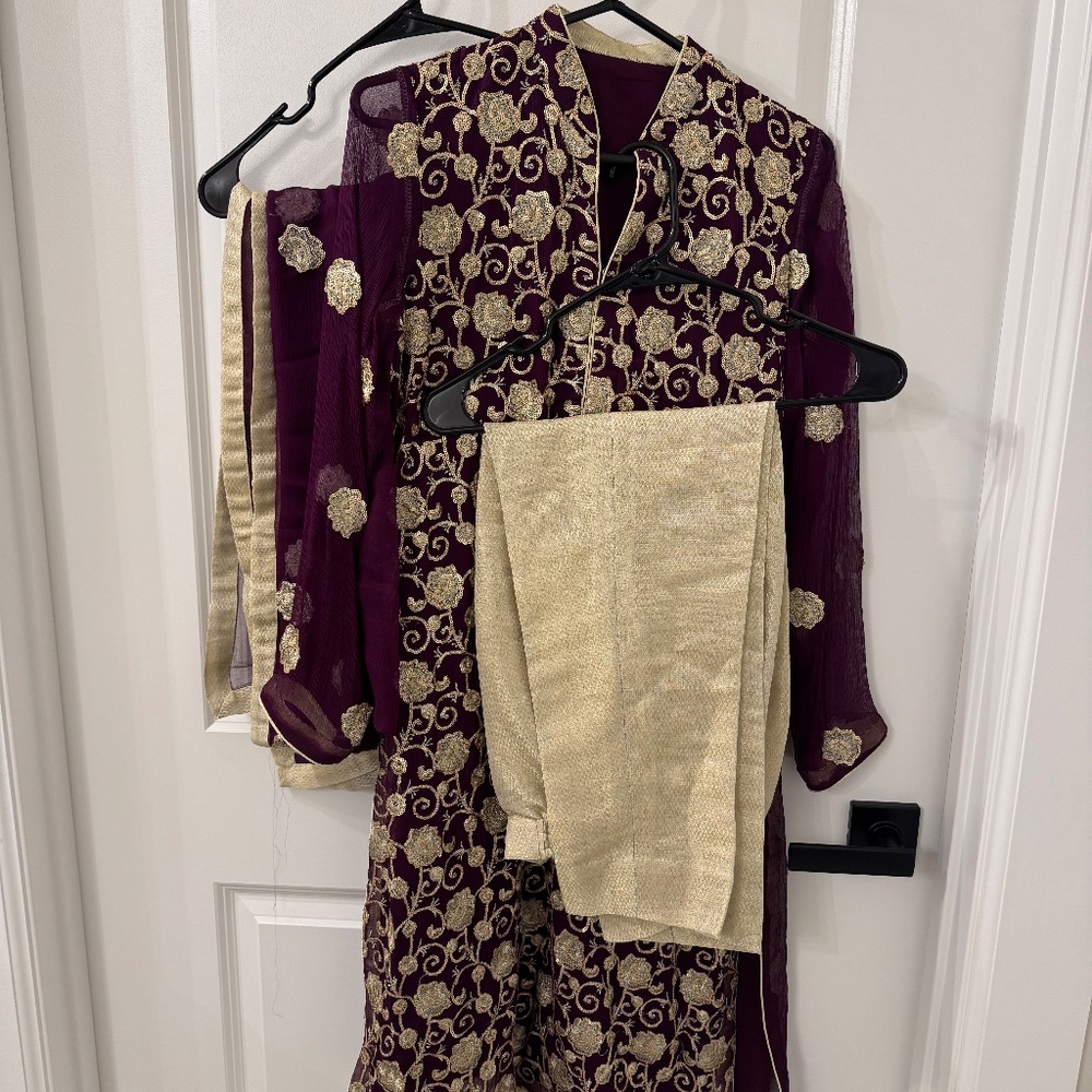 Pakistani 3 Piece Semi Formal Outfit NEW